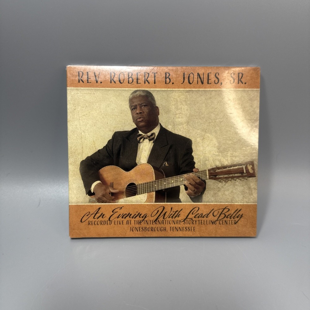 An Evening With Lead Belly Rev. Robert B. Jones Sr. CD Sealed